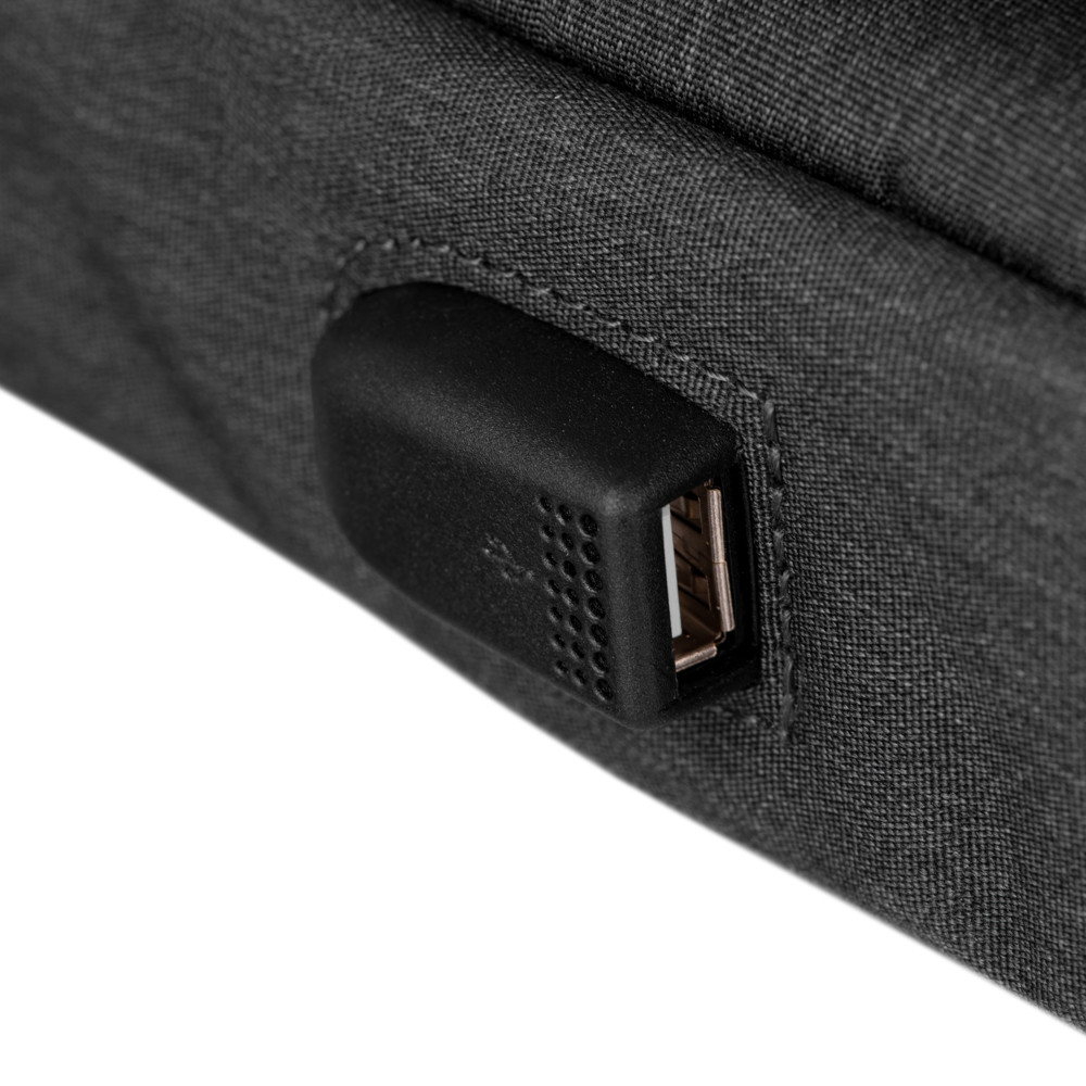 Сумка 2E, Melange 16", чорна Київ - фото 8