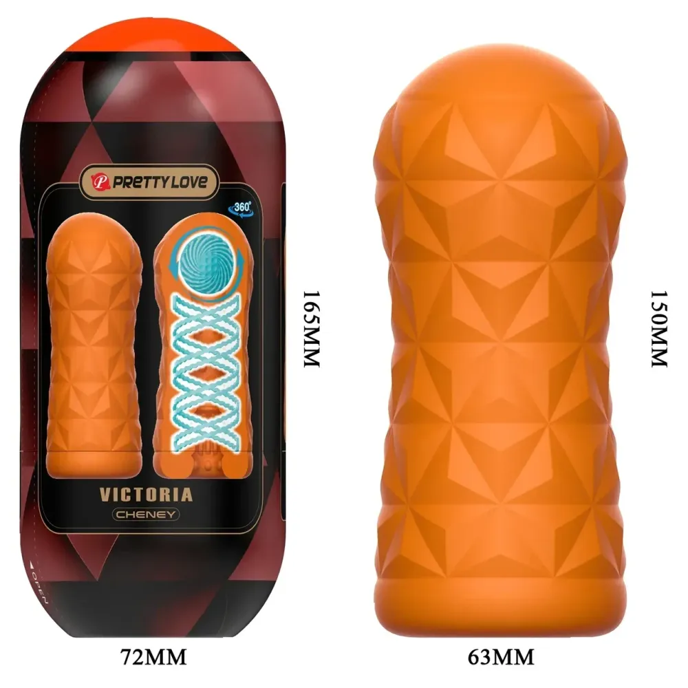 Набор из 15 шт мастурбаторов Pretty Love - VICTORIA WHIRL MYSTERY, BM-009229T6H Sex Aura Киев - изображение 8