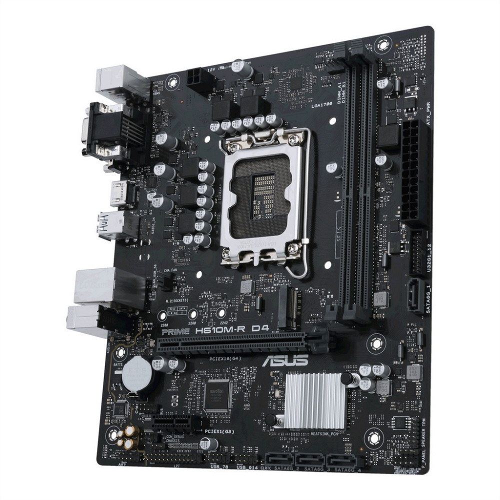 Материнська плата Asus Prime H610M-R D4-SI Socket 1700 Харків - фото 4