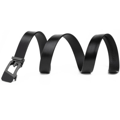 Ремень Vintage Мужской с пряжкой автомат Черный (20322) Винница - изображение 5