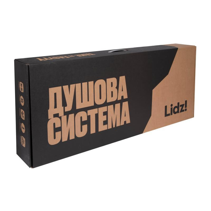 Душова система універсальна Lidz Latwa 1031 на три споживачі (з виливом) (k35) Chrome LDLAT1031CRM48993 Київ - фото 9