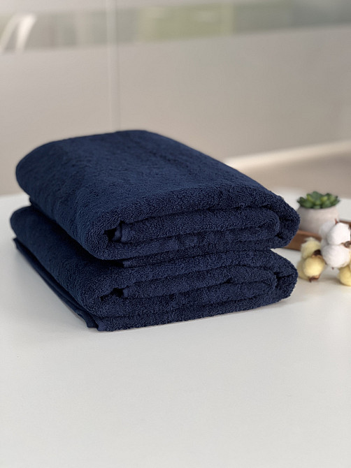 Полотенце махровое Ideal Textile однотонное плотность 450 г/м2 100х150 см Черновцы - изображение 5