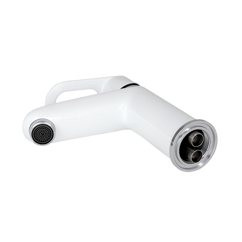 Змішувач для раковини Lidz Latwa 001 (k35) LDLAT001WHI45423 White Київ - фото 10