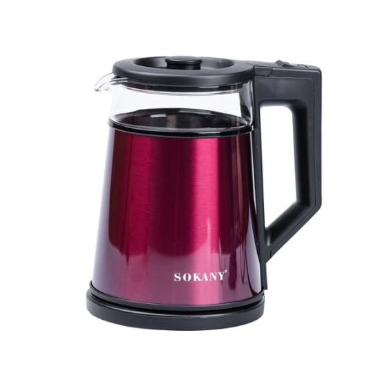 Електрочайник Sokany 1.7 л з автоматичним вимкненням Київ