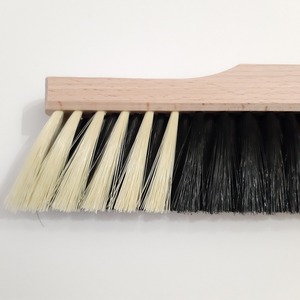 Щетка-метла Мягкая 30 см, основание дерево (без ручки, с резьбой) Харьков - изображение 4