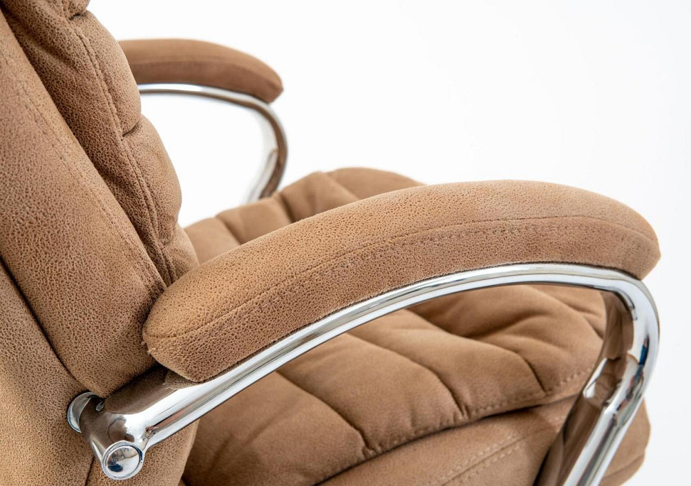 Офисное Кресло Руководителя Richman Valencia Mustang Caramel Хром М2 AnyFix Карамельное Днепр - изображение 7