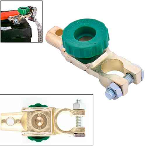 Клемма минусовая для автомобильного АКБ с выключателем массы 6-24В Винница