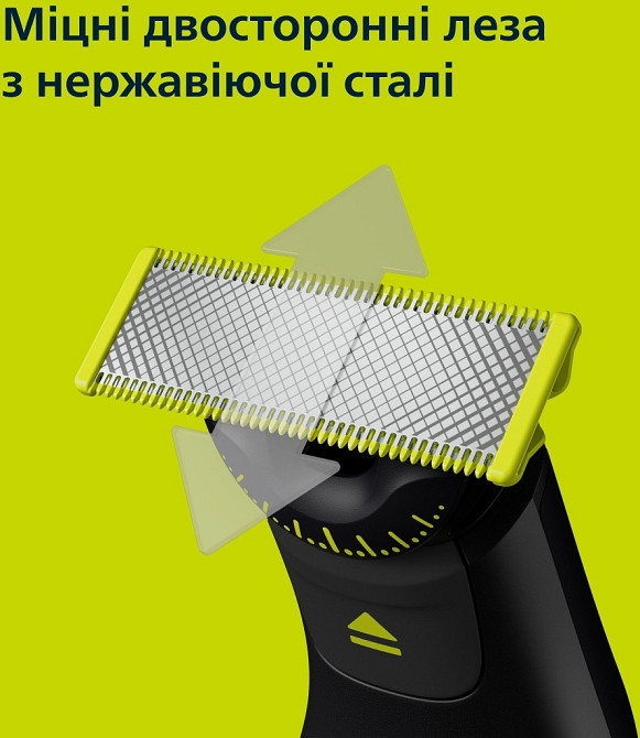 Електроверстат Philips OneBlade Pro 360 QP6652/61 Чорний Харьков - изображение 11