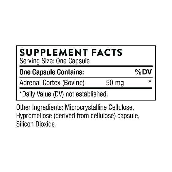 Поддержка надпочечников Thorne Adrenal Cortex 60 капс Киев