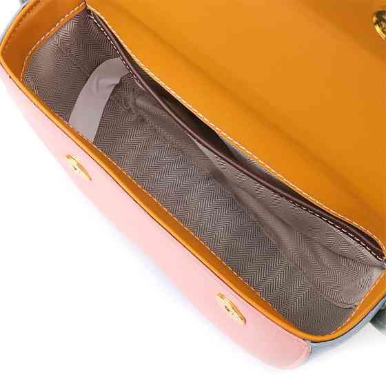 Оригінальна жіноча сумка з якісної екошкіри Vintage sale_15127 Різнокольоровий Київ