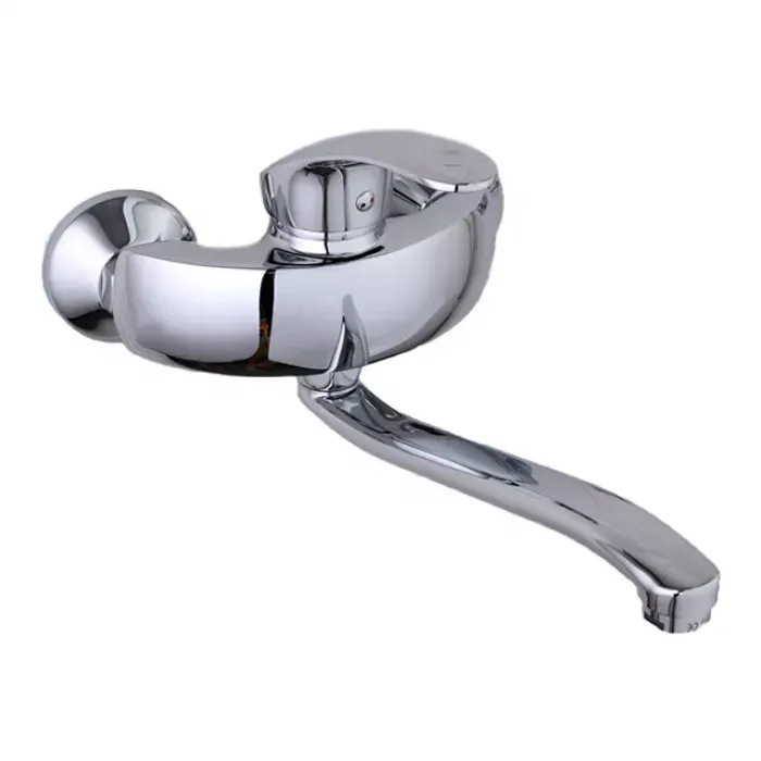 Змішувач для кухні настінний Frap F4621, хром Київ - фото 1