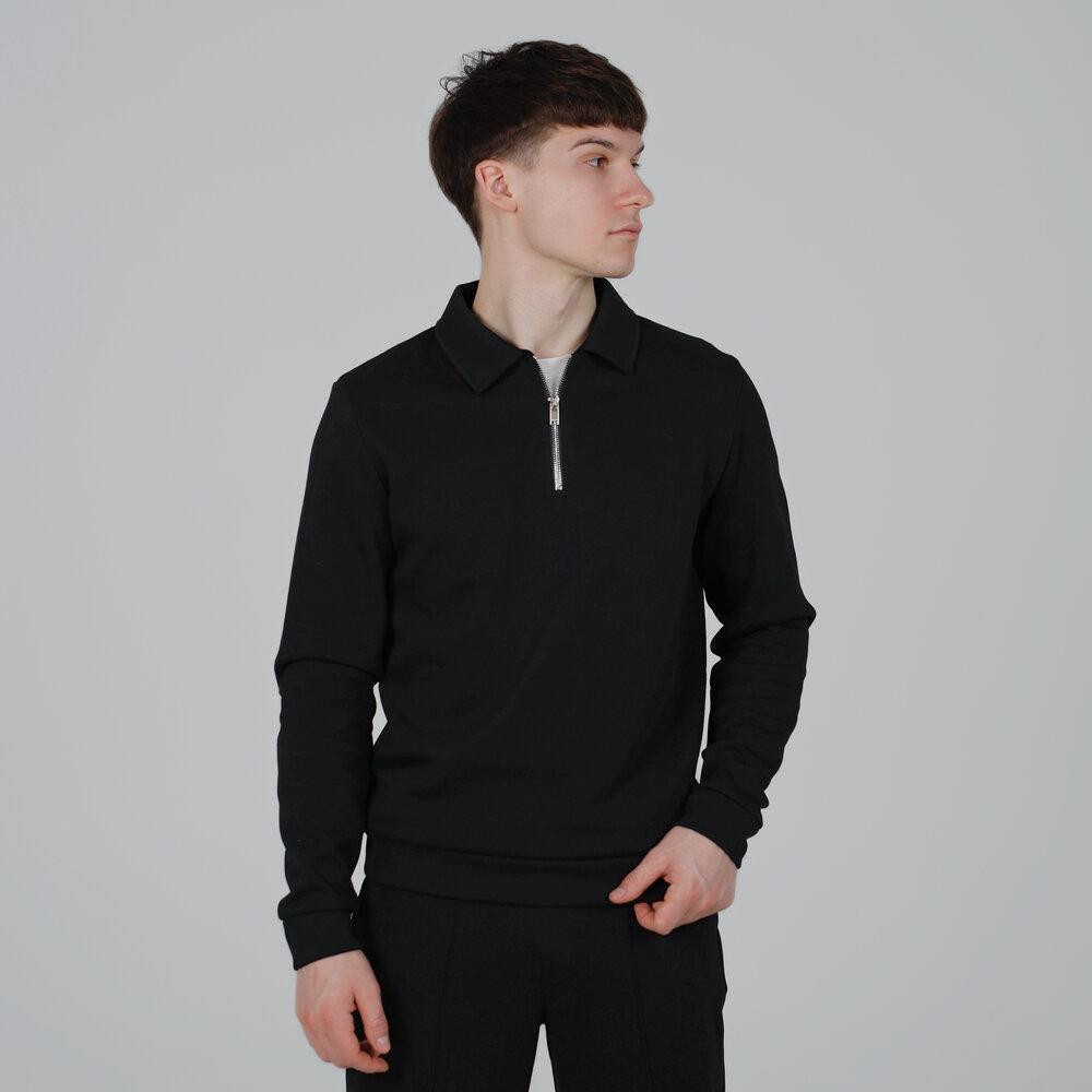 Мужской черный спортивный костюм Pobedov Binance. Комплект брюки и кофта осенний Киев - изображение 12