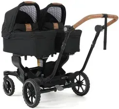 Дитяча коляска Emmaljunga Nxt Twin Outdoor Black Głęboko Spacerowy Київ - фото 1