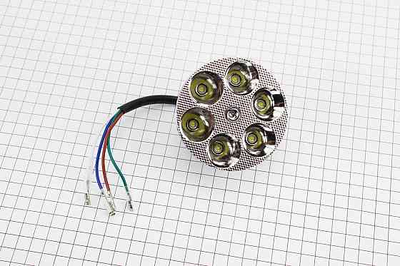 УЦІНКА DELTA Фари круглої внутрішня частина 6-LED з габаритними діодами, 80мм, TUNING (не горить кілька діодів) Киев