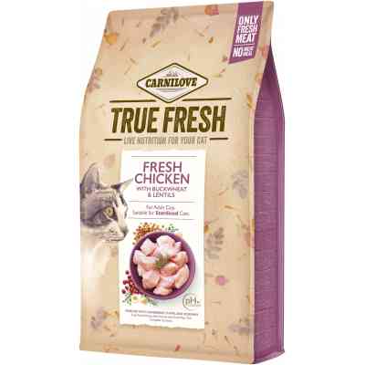 Сухий корм для кішок Carnilove True Fresh Cat Chicken 4.8 кг (8595602561490) Вінниця