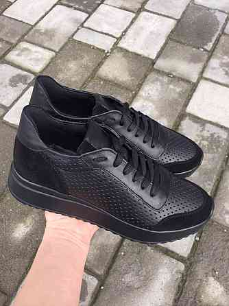 EMELI Кросівки жіночі EMELI 915/2 ST чорні (весна-осінь, шкіра натуральна) (2686) лише 39р. Коломыя