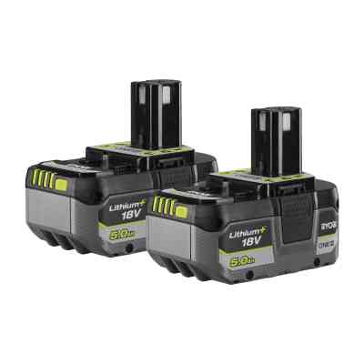Набір акумулятор + зарядний пристрій Ryobi ONE+ RB1850X2 18V, 2х5Ah (5133005305) Вінниця