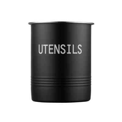 Аксесуар кухонний Ardesto Підставка для кухонного приладдя Midori 12х15.5см, метал, чорний (AR0915B) Вінниця