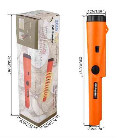 Пинпоинтер GP Pointer + батарейка крона Металлоискатель (Оранжевый) Киев