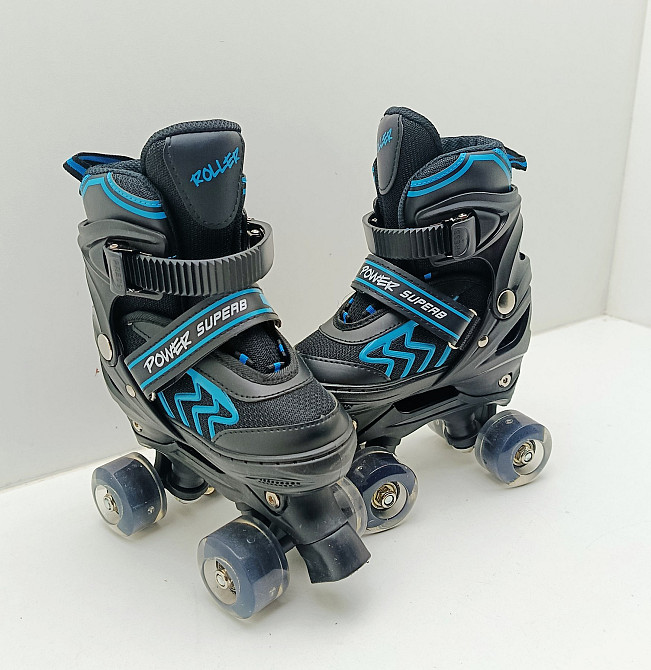 Ролики квади розсувні з підсвіткою колес Banwei SK-9850 S (31-34) Луцьк - фото 1