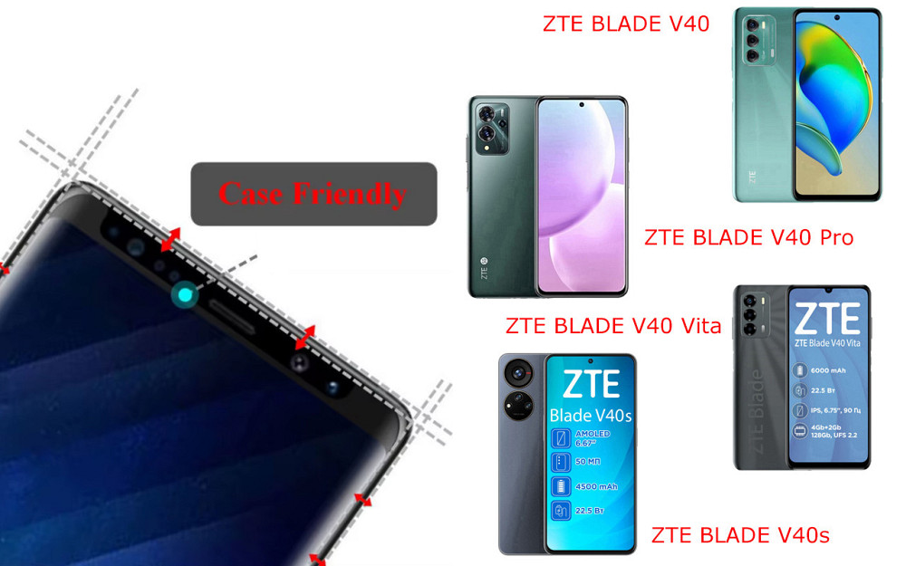 Захисне скло HyperGlass Pro для ZTE BLADE V40, V40 Pro, V40 Vita, V40s – максимальна чутливість та захист Київ - фото 4