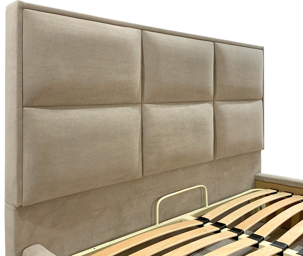 Кровать Двуспальная Sheffield 2 Standart 180 х 200 см Серый Киев - изображение 2