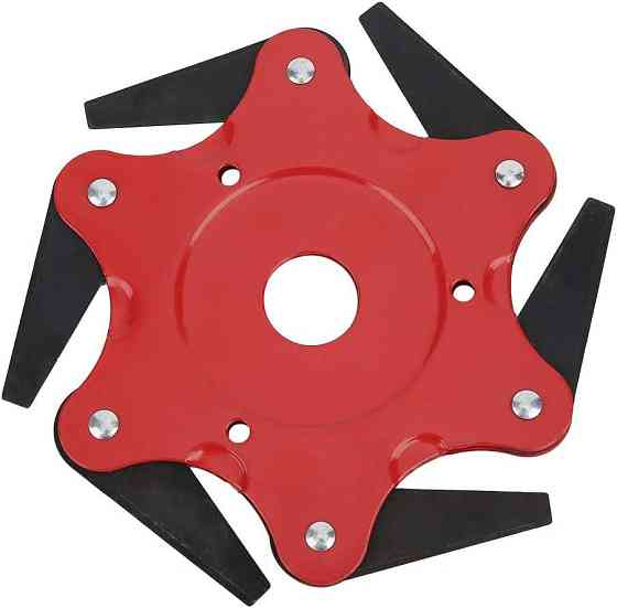 Нож сегментный для триммера 6 лепестков стальной, диаметр 15 см, посадка 25.4 мм Киев