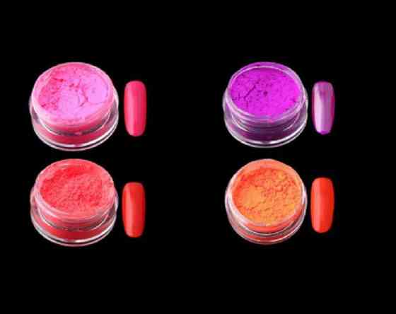 Глиттерная пудра для дизайна ногтей Киев