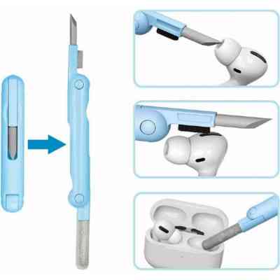 Универсальный чистящий набор Gembird portable cleaning kit, 7-in-1 (CK-LCD-07) Винница