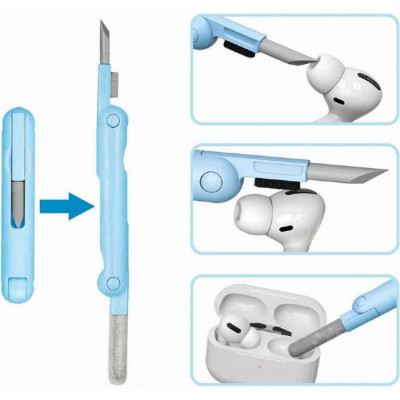 Універсальний чистячий набір Gembird portable cleaning kit, 7-in-1 (CK-LCD-07) Вінниця - фото 4