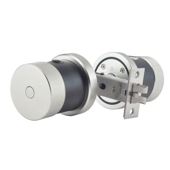 Замок біометричний автономний Trinix TRL-5106BTF Silver з Bluetooth, зчитувачем відбитків пальців і карт Mifare (65-00022) Киев