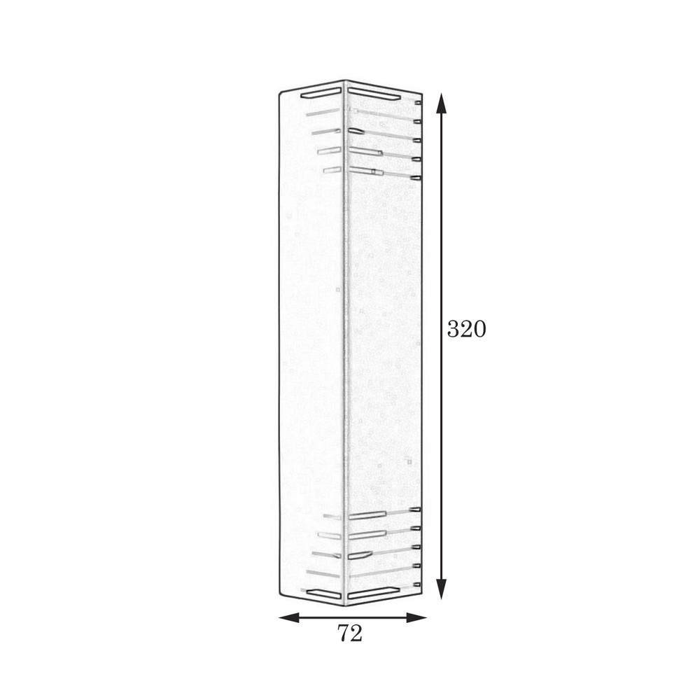 Бра металеве 2-Е27 Slice23701-1 WH білий Київ - фото 3