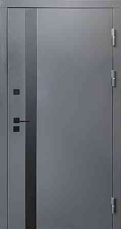 Дверь уличная Форт-М модель ВЕГА МЕТАЛЛ/МДФ антрацит/оксыд темный 860 Киев