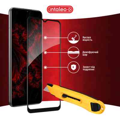 Стекло защитное Intaleo Full Glue RealMe C25 Black (1283126518522) Винница
