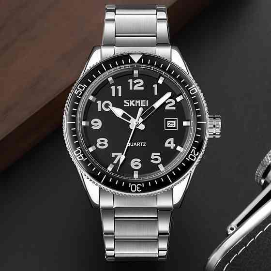 Skmei 9232SSIBK Silver/Black-steel strap SBR Киев