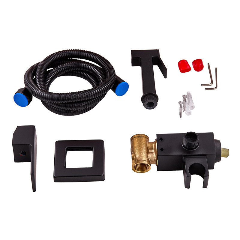 Смеситель для гигиенического душа Zerix LEB9-123 черный с лейкой – стильный и удобный ZX5572 Харьков - изображение 2