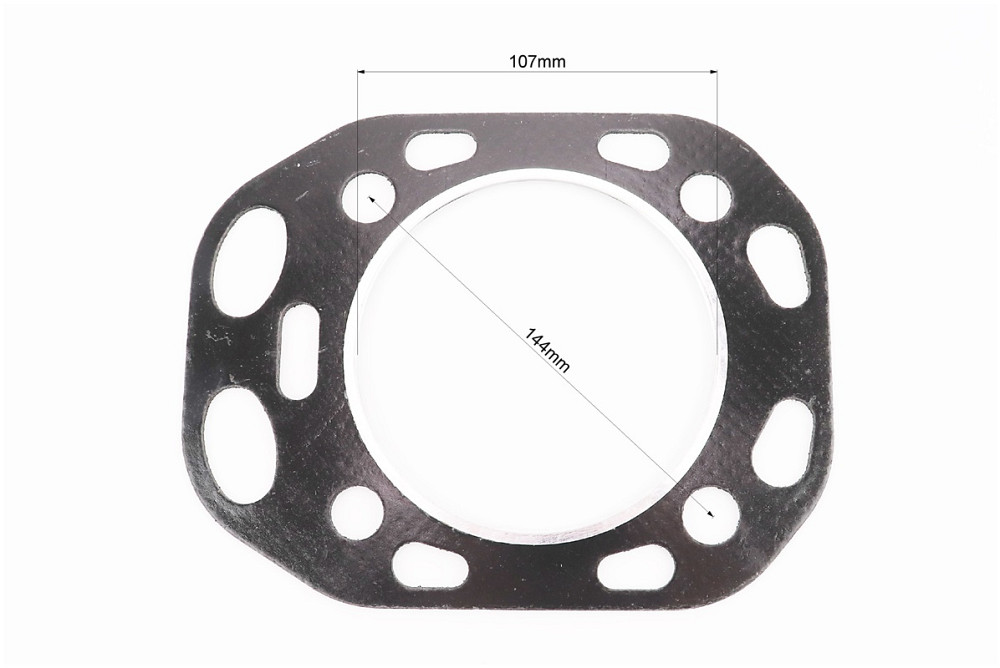 Прокладка головки циліндра ZS1100-100mm, к-кт 2шт Тип 2 Київ - фото 2