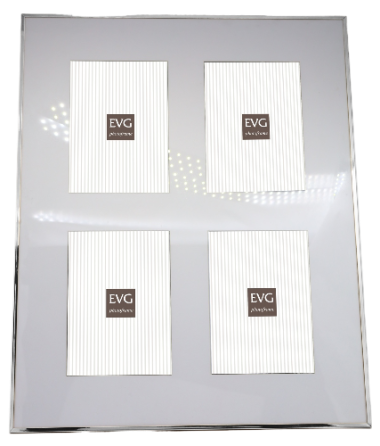 Фоторамка EVG ONIX 10х15 A01 COLLAGE 4 Silver (7119201) Київ