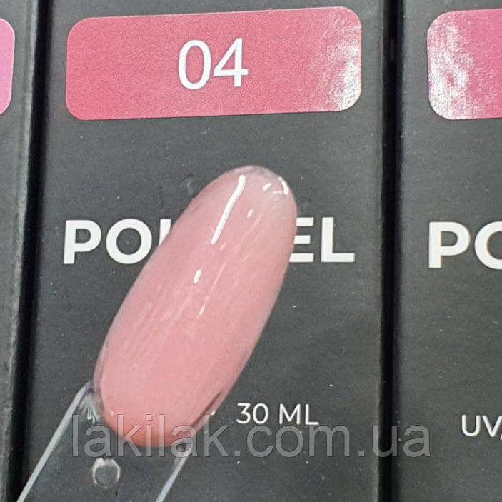 Полігель Bee Nails №04 (нюд) в тюбику 30мл Херсон - фото 1