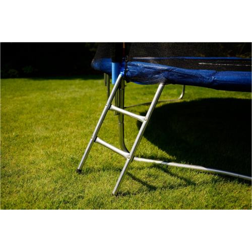 Батут Funfit 8ft (252см) синій з зовнішньою сіткою Київ - фото 7