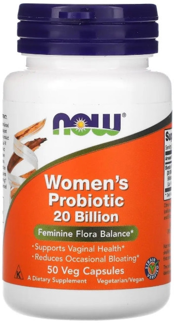 Пробиотики для женщин Now Foods Woman's Probiotic 20 млрд КОЕ 50 капс Киев - изображение 1