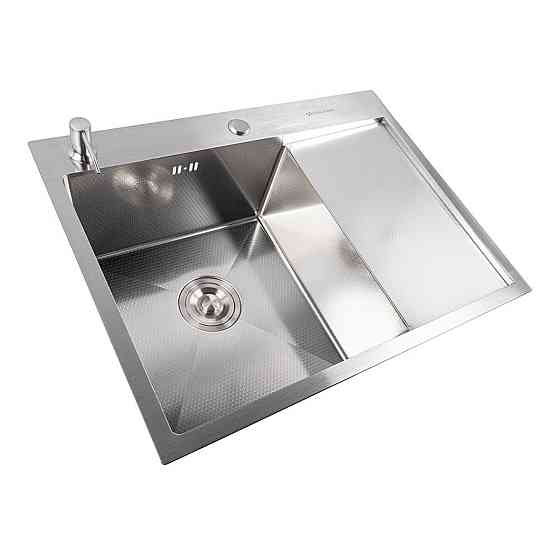 CM 65*50 L DÉCOR Мийка нержавійка Valeso Handmade (3.0/0.8) Коломыя