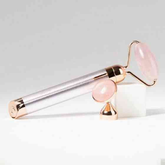 Масажер ролик електричний для особи Facial Roller Massager. Колір бежевий YI-94 Івано-Франківськ