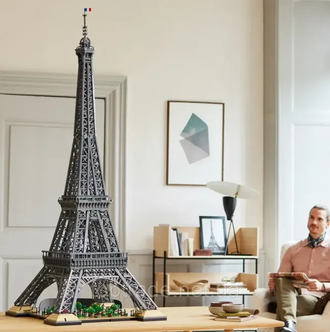 Конструктор Icons Eiffel Tower (10001 деталей) — масштабна колекційна модель Ейфелевої вежі з коробкою Київ - фото 4