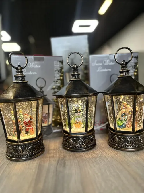 Jianlips Снеговик Музыкальный новогодний фонарь XMAS WDL 24077A Київ - фото 7