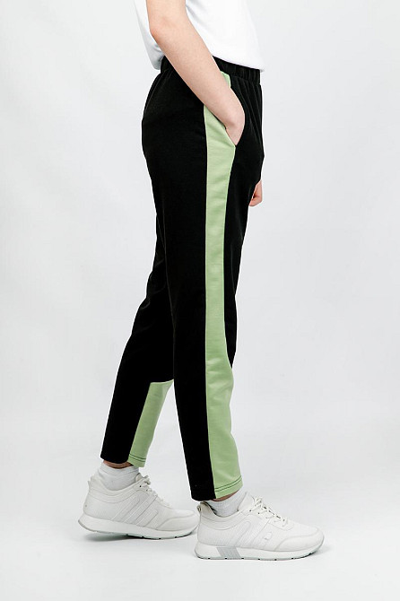 Брюки для девочек, спортивные, двухнитка, топ Крохатушка одяг Киев - изображение 2