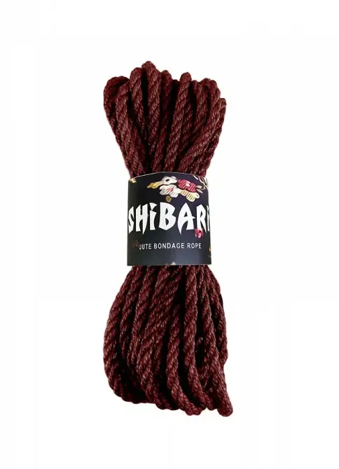 Джутова мотузка для шибарі Feral Feelings Shibari Rope, 8 м коричнева Львов - изображение 1
