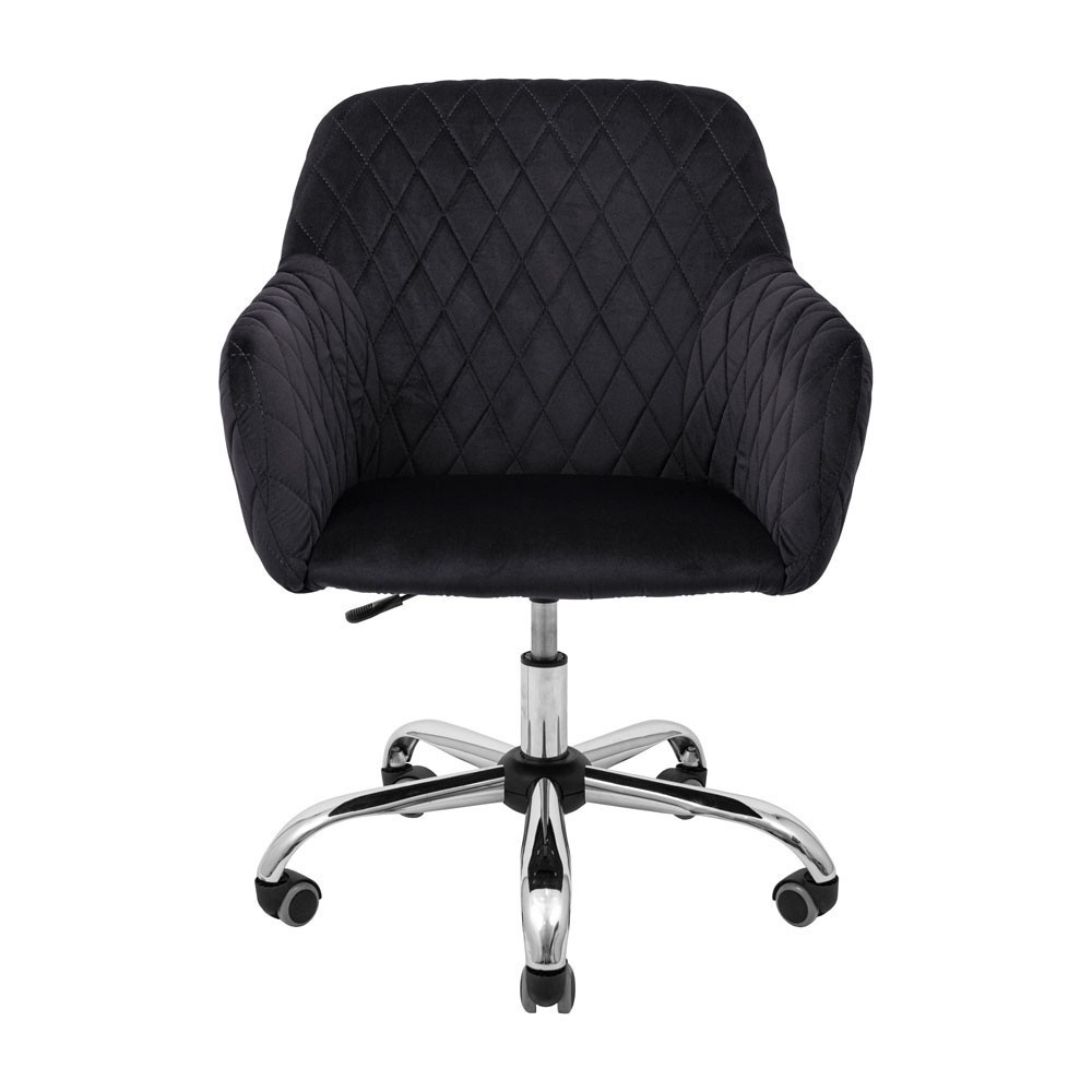 Стілець крісло м'який LibertyDesign U Jasmine 100 Piastra Roll Хром Темно-сірий Київ - фото 2