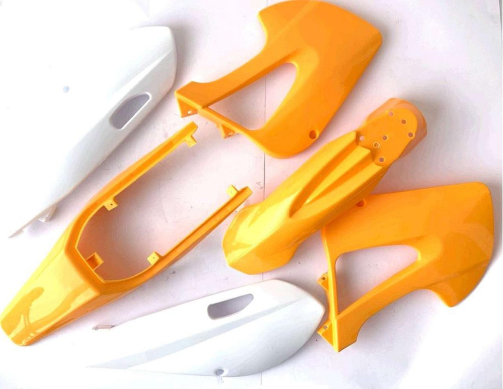 Пластик (комплект) Питбайк 125сс (желтый) RG Мукачево - изображение 1