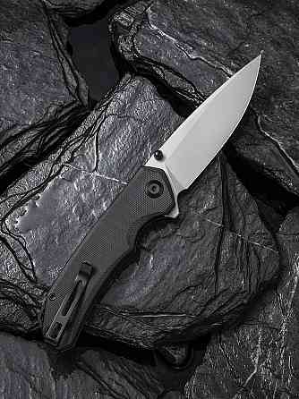 Нож складной туристический Civvi Brazen, (8.8 см) 14C28N / G10 черный Киев